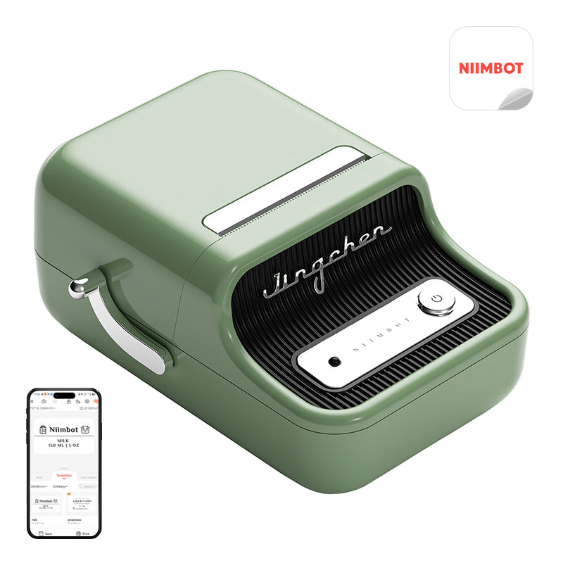 Niimbot B21 Pro Portable Label Printer (green) - Image 1