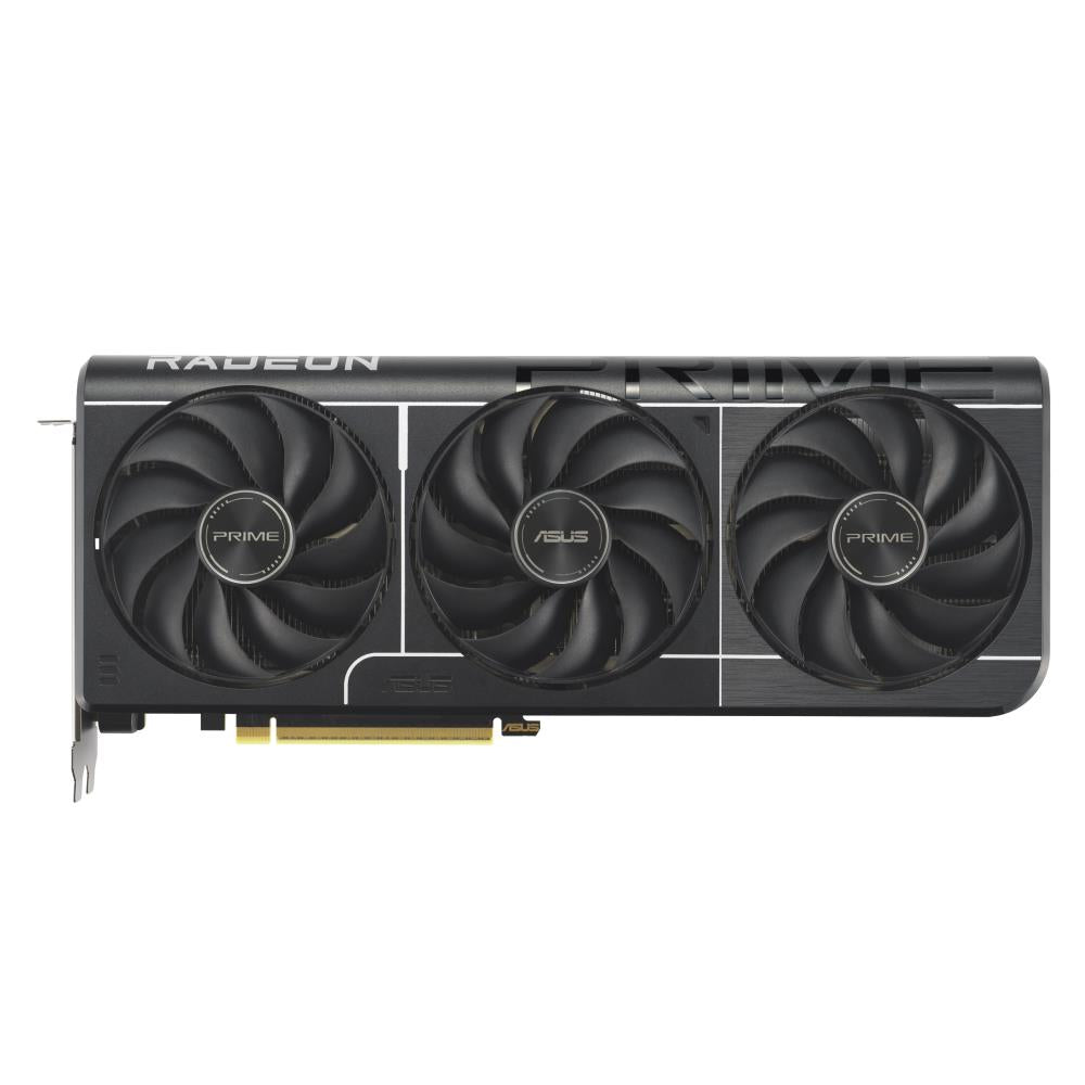 Graphics Card ASUS AMD Radeon RX 9060 XT 16 GB GDDR6 128 bit PCIE 5.0 16x Triple slot Fansink 1xHDMI 2xDisplayPort PRIME-RX9060XT-O16G