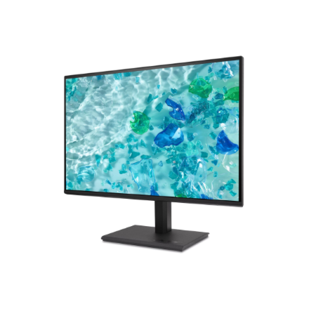 Acer Vero B247Y Series Monitor 60cm 23.8'' FHD ZeroFrame IPS 120Hz 16:9 4ms(GTG) 250nits VGA HDMI DP MM Audio In/Out Ada
