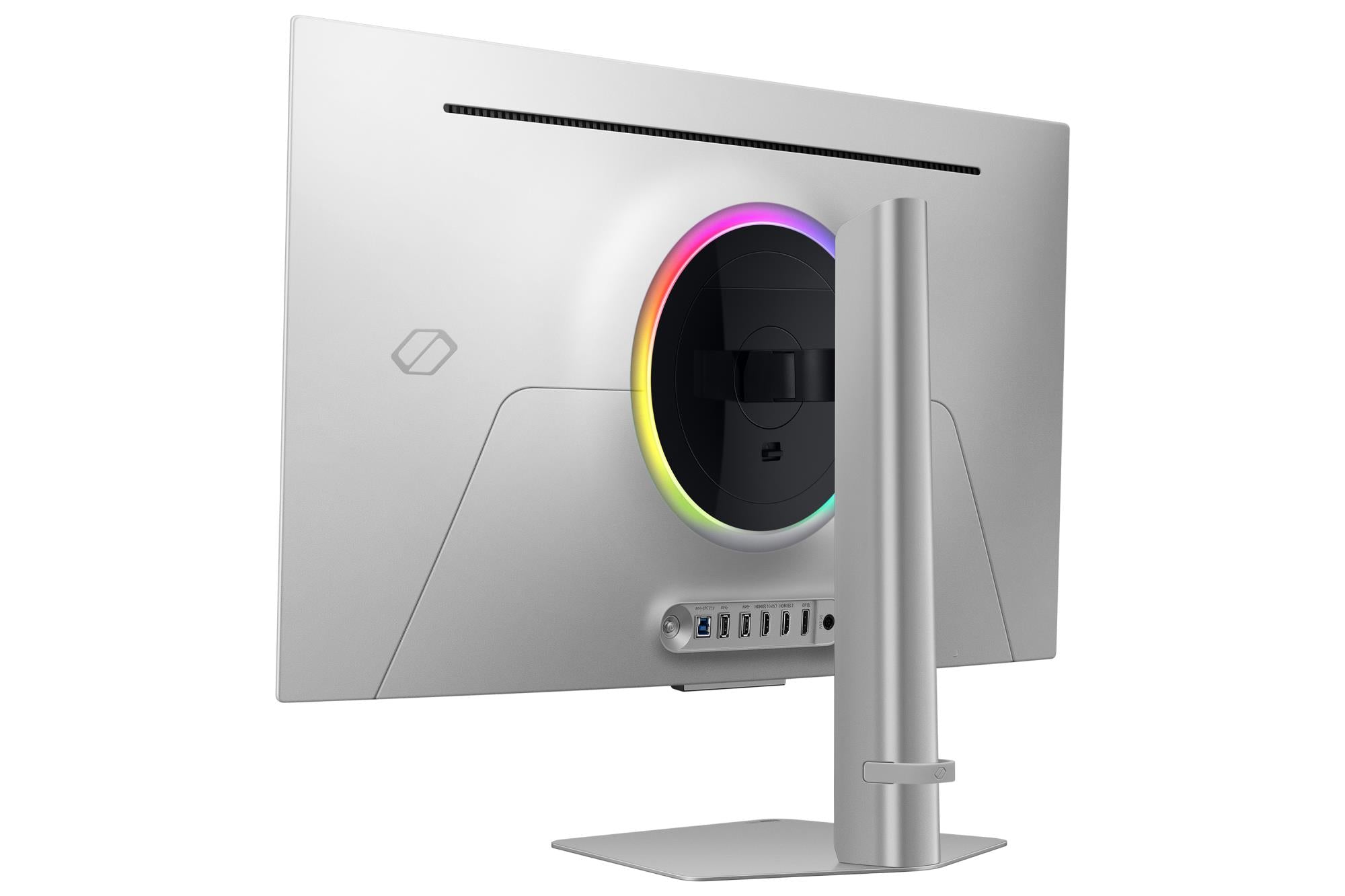 Monitor SAMSUNG 32" Gaming/Smart/4K Panel OLED 3840x2160 16:9 0.03 ms Speakers Swivel Pivot Height adjustable Tilt Colour Silver LS32DG802SUXDU