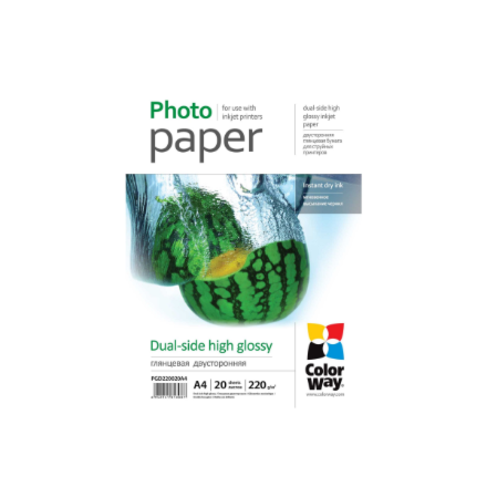 High Glossy dual-side Photo Paper | 220 g/m² | A4