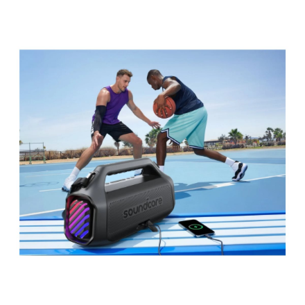 Anker Soundcore Boom 2 Plus A3134 Bluetooth Speaker, Black | Anker Soundcore
