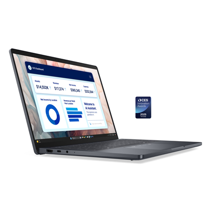 Dell Pro Premium 14 PA14250 | 14 " | FHD+ | Anti-glare | Intel Core Ultra 7 | 266V | 16 GB | LPDDR5x | Solid-state drive