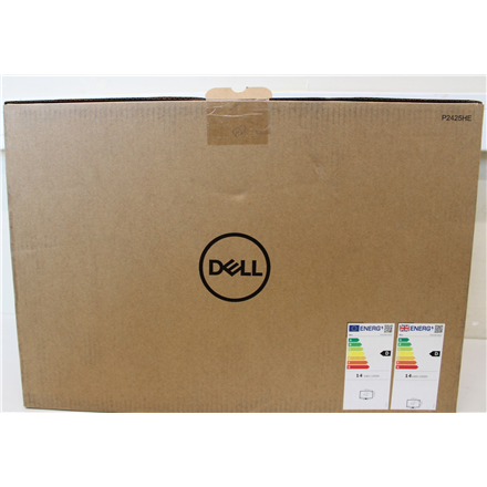 SALE OUT. Dell LCD P2425HE 24" IPS FHD/1920x1080/DP,HDMI,USB-C,USB, RJ45/No Stand/Black | Dell | Monitor Without Stand |