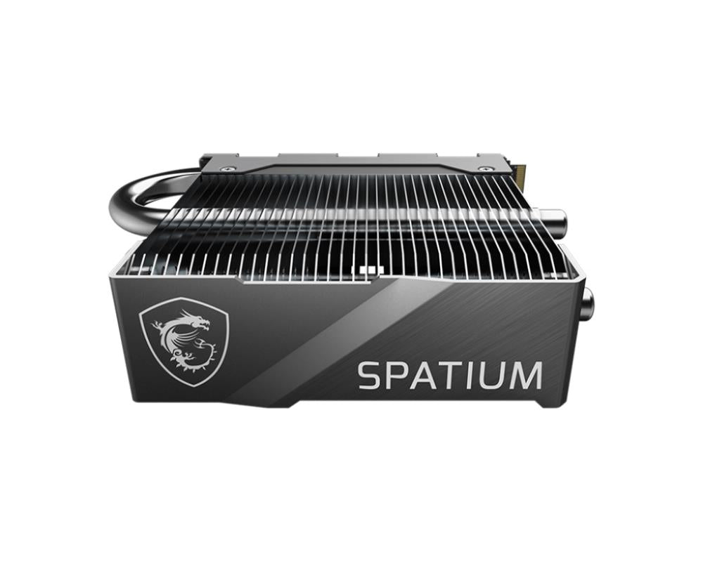 SSD MSI SPATIUM M580 FROZR 2TB M.2 PCIe Gen5 NVMe 3D NAND Write speed 12700 MBytes/sec Read speed 14600 MBytes/sec TBW 1400 TB MTBF 160000 hours S78-440Q780-P83