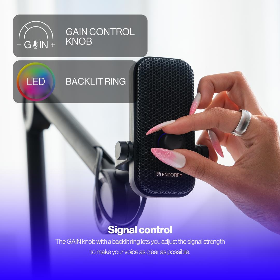 MICROPHONE SOLUM VOICE USB-C/EY1B014 ENDORFY