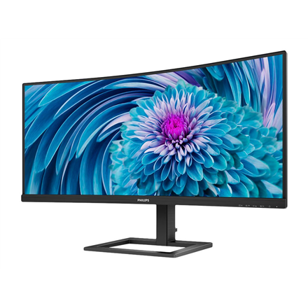 Philips | UltraWide LCD Monitor | 346E2CUAE | 34 " | VA | WQHD | 21:9 | 100 Hz | 4 ms | 3440 x 1440 | 300 cd/m² | HDMI