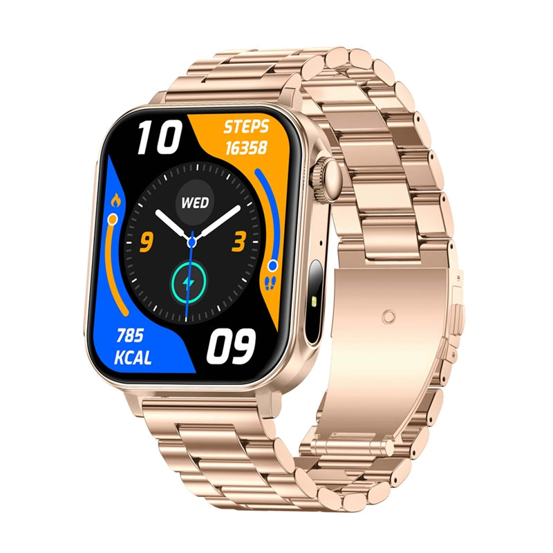 Colmi P80 smartwatch (steel-gold) - Image 1