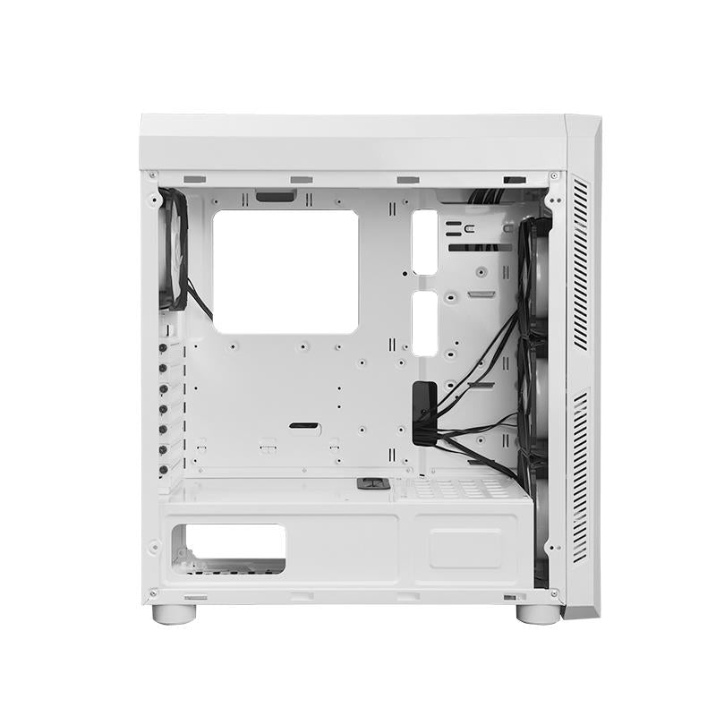 Case CHIEFTEC ATX/micro ATX/Mini-ITX White Midi Tower PC GL-03W-OP