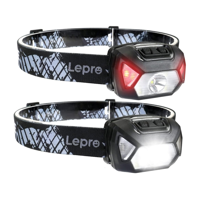 Set of 2 LEPRO 320014-2 Headlamps, 2000 lm - Image 1