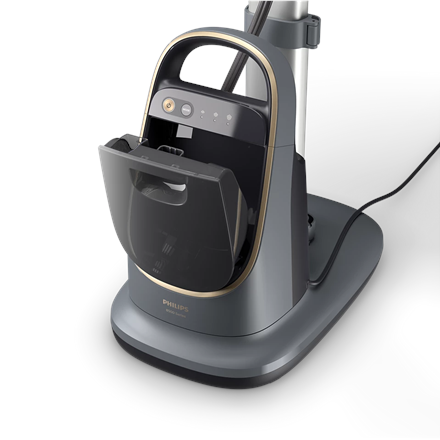 Philips 8500 Series All-in-One Ironing Solution | AIS8540/80 | Stand Steamer | 2200 W | 1.2 L | 90 g/min | Dark slate/Go