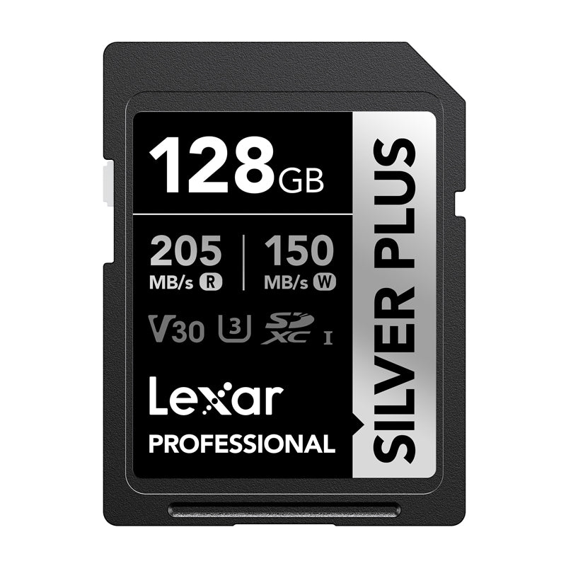 Lexar Professional SILVER PLUS SDXC 128GB memory card - Image 1