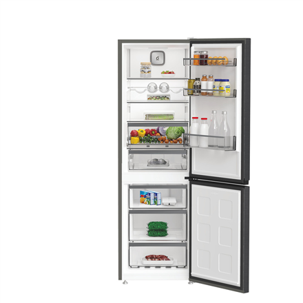 Whirlpool Refrigerator | WHK 26362 XBR4E | Energy efficiency class E | Free standing | Combi | Height 186.5 cm | No Fros