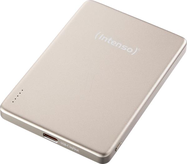POWER BANK USB 5000MAH MAG/CHAMPAGNE 7344021 INTENSO