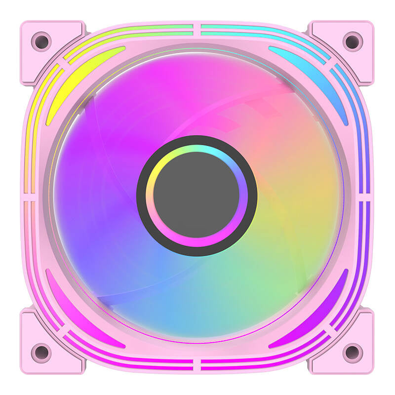 Darkflash INF24 5in1 ARGB Computer-Lüfter-Set (pink)