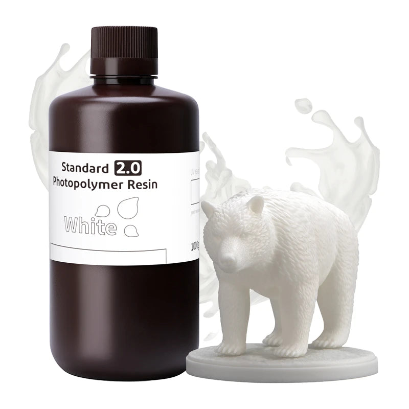 ELEGOO Standard 2.0 Resin (White) - Image 1