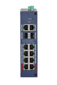 Switch DAHUA CHS4212-8GT-110 Switch type Managed Switch layer L2 Form factor Desktop 10xRJ-45 ports RJ-45 Ports Type Gigabit Ethernet (10/100/1000) 10xGigabit Ethernet (copper) ports quantity 2xSFP module slots quantity Power over Ethernet (PoE) Yes