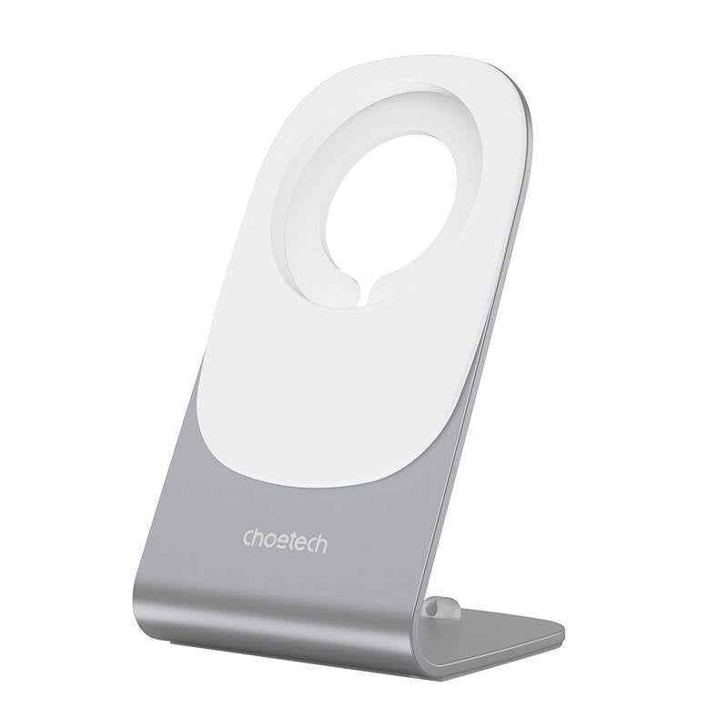 Ładowarka bezprzewodowa z uchwytem Choetech T518-F+H046, 15W (biała) - Product Image 2
