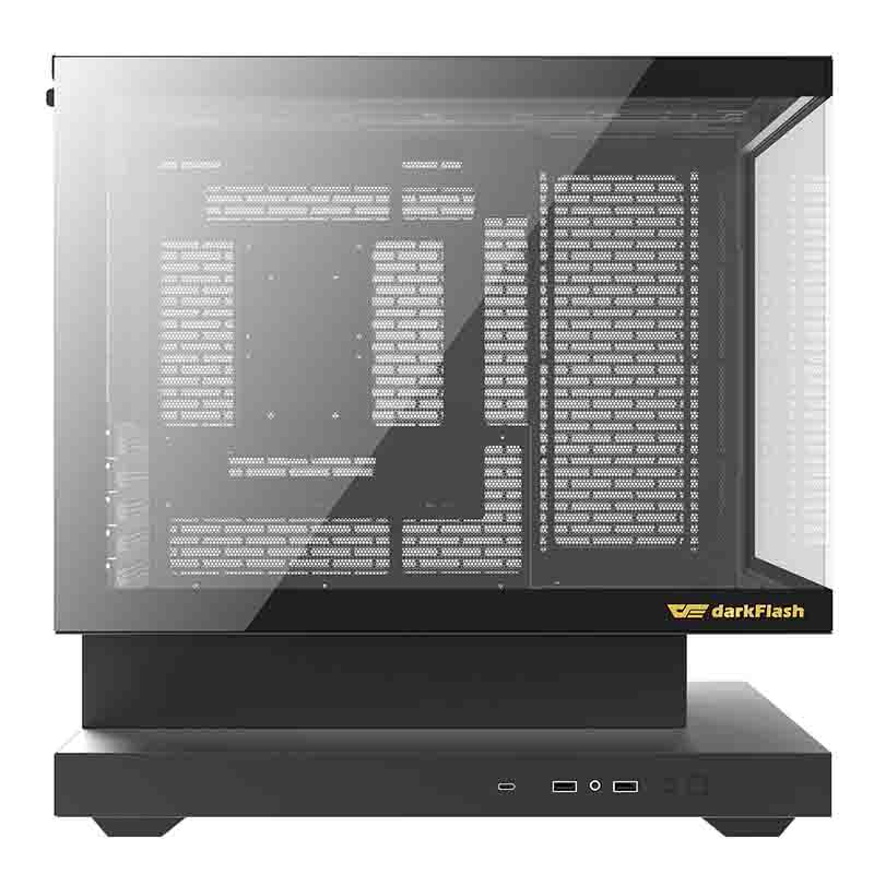 Darkflash F1 computer case (Black) + 6 ARGB fans - Image 2