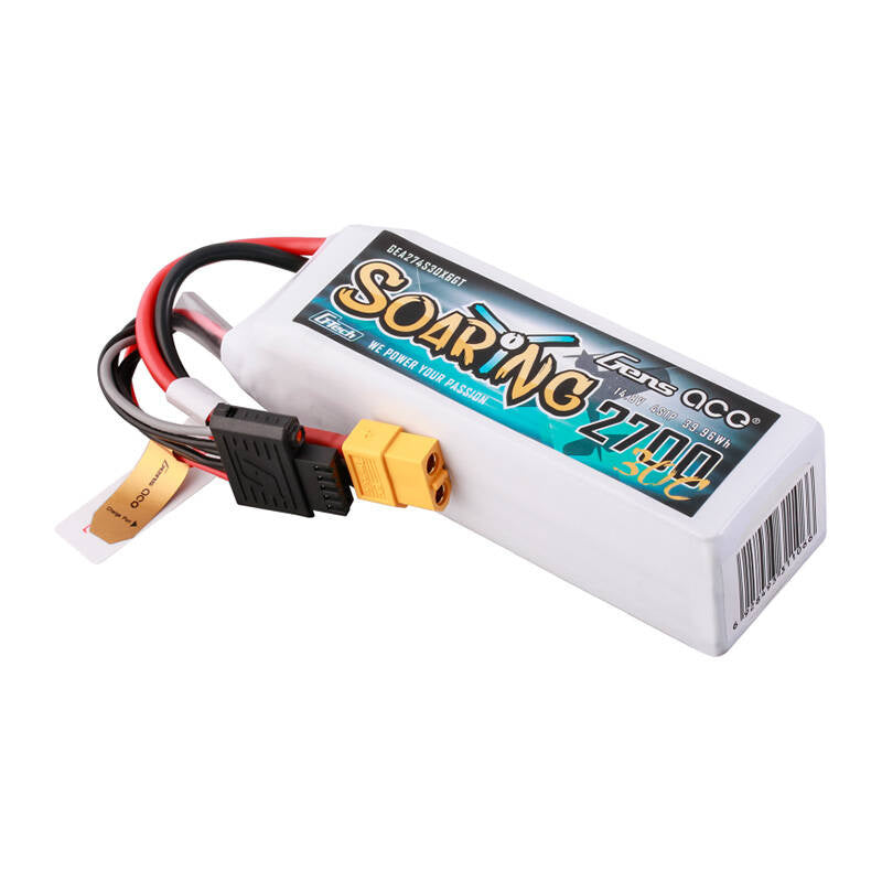 Gens ace G-Tech Soaring 2700mAh 14.8V 30C 4S1P LiPo XT60 - Product Image 3