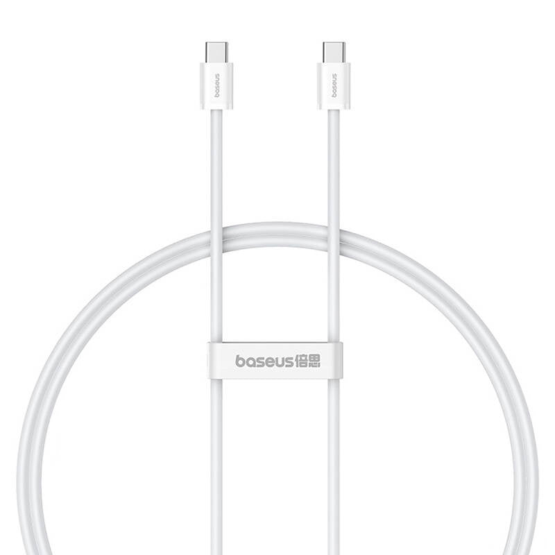 Kabel szybkiego Åadowania USB-C do USB-C Baseus Superior 2 100W 1m (biaÅy) - Product Image 1