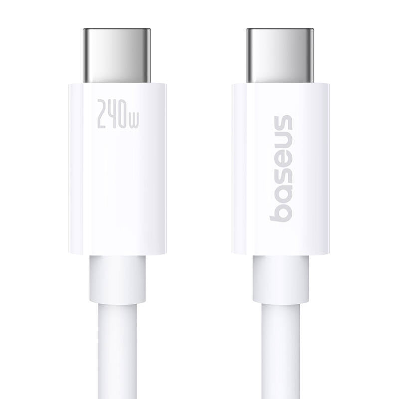 Kabel USB-C do USB-C Baseus Superior USB4, 240W, 1m (biaÅy) - Product Image 2