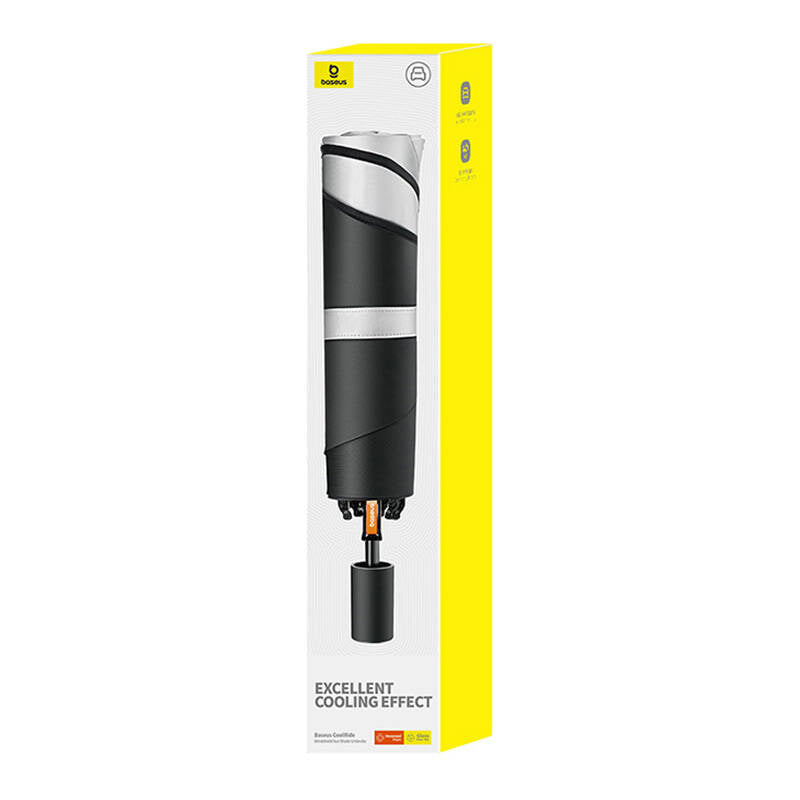 Windshield Sunshade Umbrella Baseus CoolRide (black) - Product Image 7
