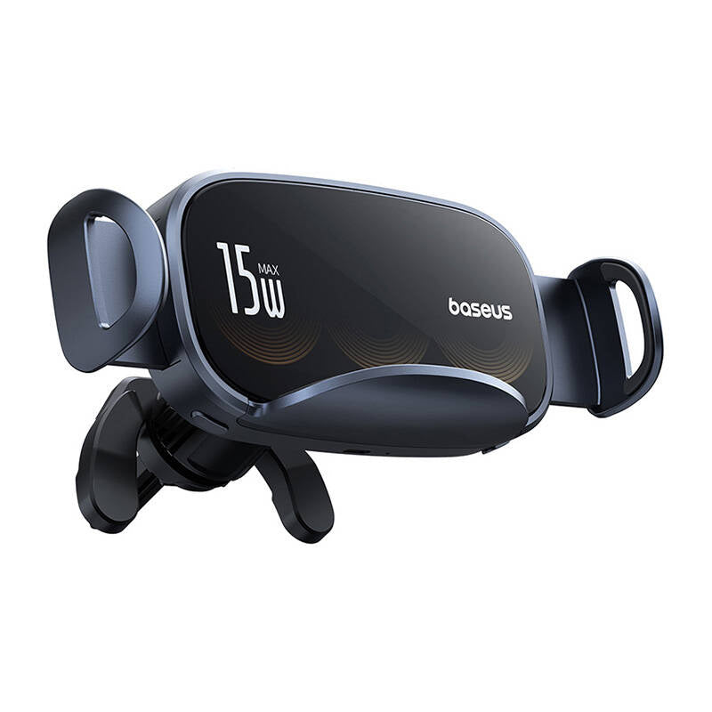 Car holder with inductive charger Baseus LightChaser (Black) - Product Image 3