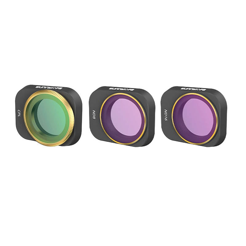 Set of 3 filters CPL+ND8+ND16 Sunnylife for DJI Mini 3 Pro (MM3-FI415) - Image 1
