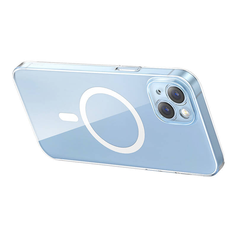 Baseus Crystal Series Magnetic Case for iPhone 14 Plus + tempered glass - Image 4