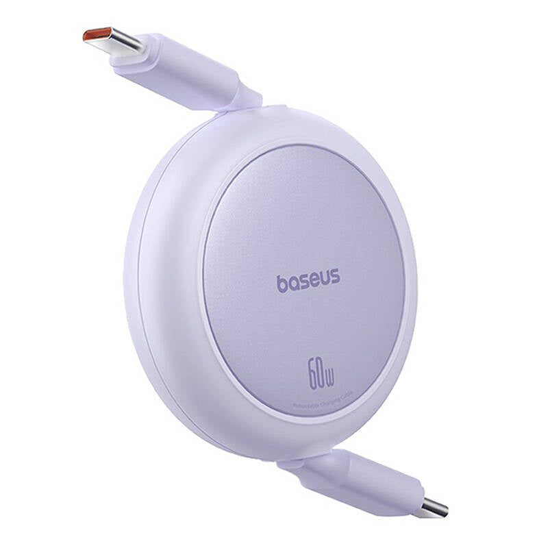 Baseus Free2Pull Mini USB-C to USB-C 60W USB cable, 1m (purple) - Product Image 4