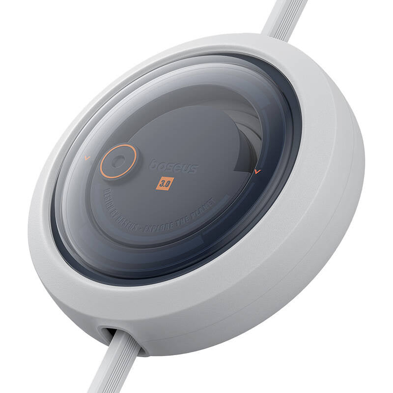 3-in-1 Baseus Free2Draw USB to M+L+C 100W cable, 1.1 m (white) - Product Image 4