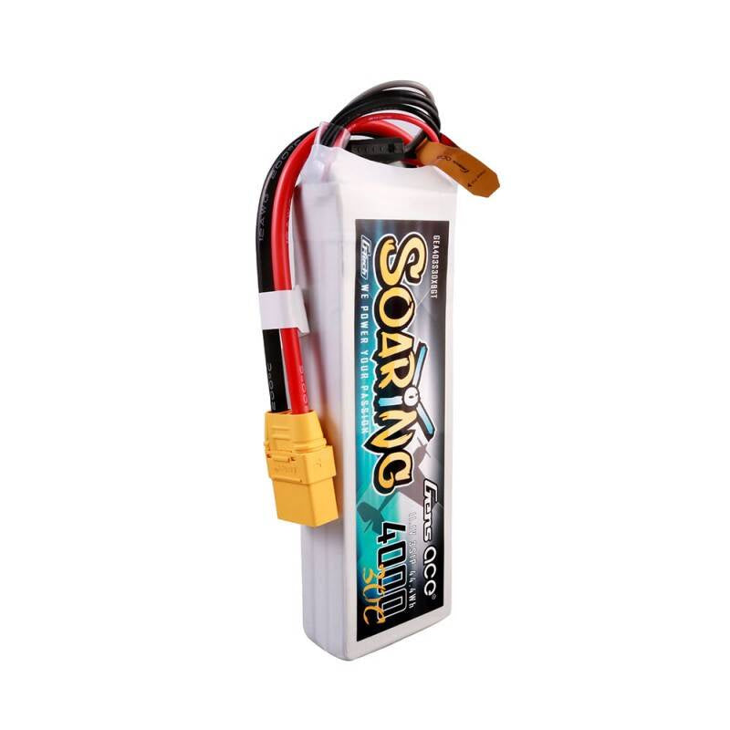 Gens ace G-Tech Soaring 4000mAh 11.1V 30C 3S1P Lipo Battery - Product Image 2