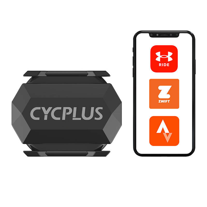 Trittfrequenzsensor Cycplus C3 – kompatibel mit Wahoo, Zwift, Endomondo, Mapmyride etc.