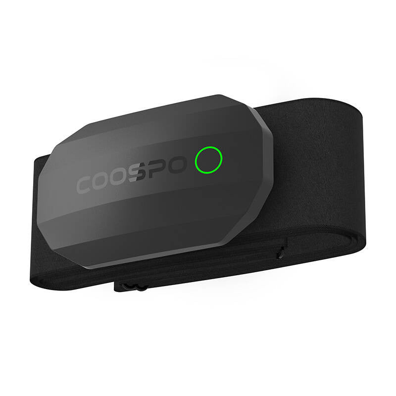 Brust-Herzfrequenzmesser Coospo H808S-B, kompatibel mit z: Strava, Wahooo, MapMyFitness usw.