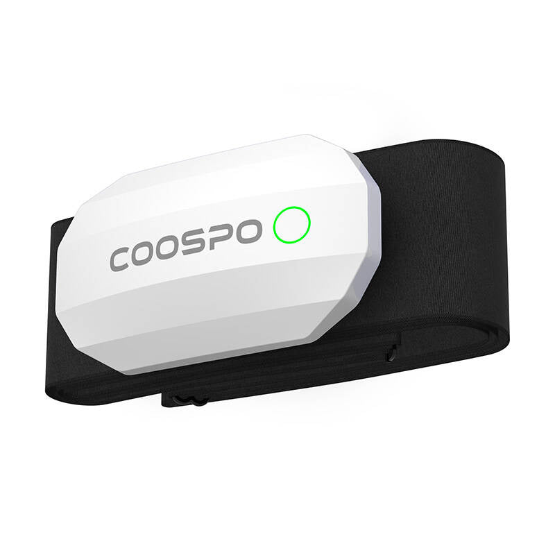 Brust-Herzfrequenzmesser Coospo H808S-W, kompatibel mit Strava Wahooo, MapMyFitness usw.