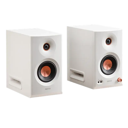 Edifier MR5 Tri-amped Studio Monitor Speakers, White