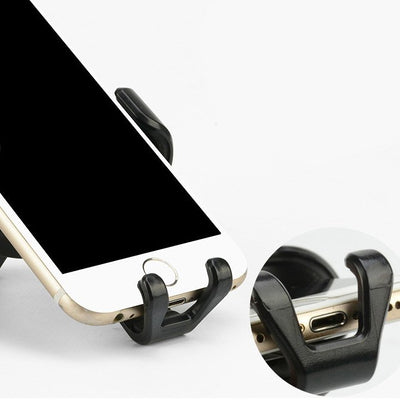Car Holder H01 Black gravity car holder for the ventilation grille — Hurtel
