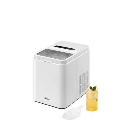 Midea Ice Maker | MERI12BG01EU | Power 180 W | Capacity 1.3 L | White