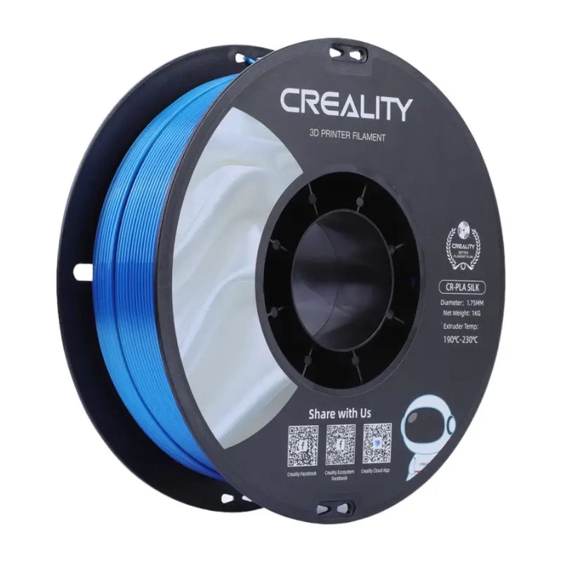 CR-Silk PLA Filament Creality (Blau)