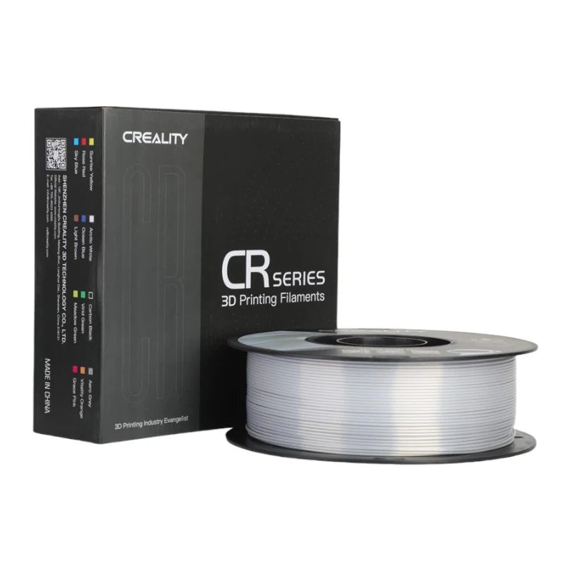 CR-Silk PLA Filament Creallity (Silber)