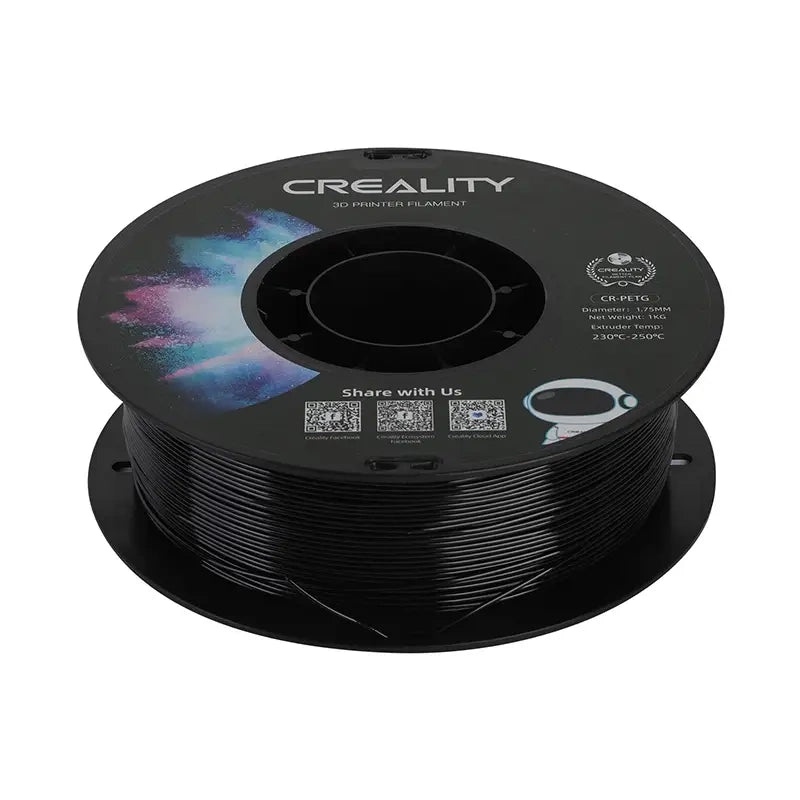CR-PETG Filament Creality (Schwarz)