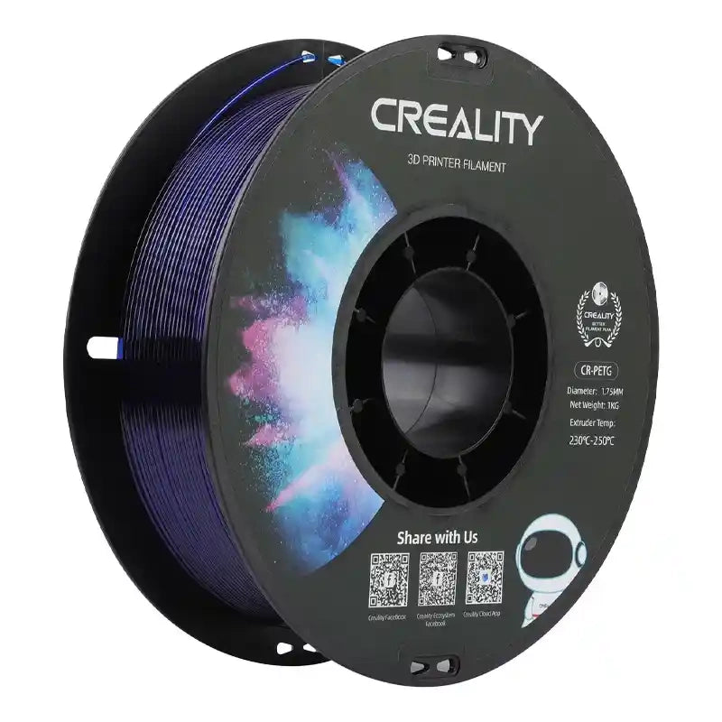 CR-PETG Filament Creality (Transparent blau)