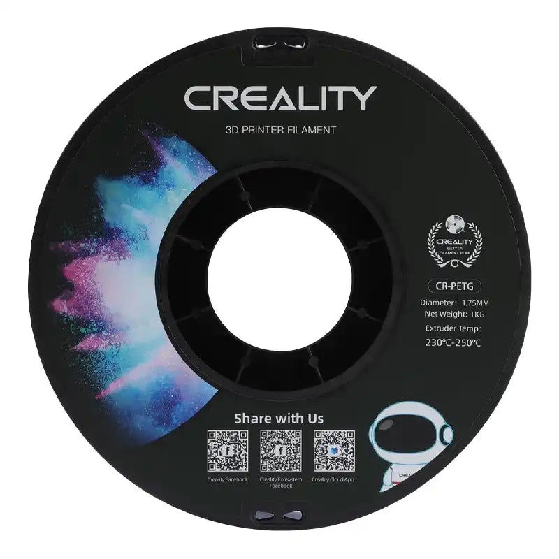 CR-PETG Filament Creality (Transparent blau)