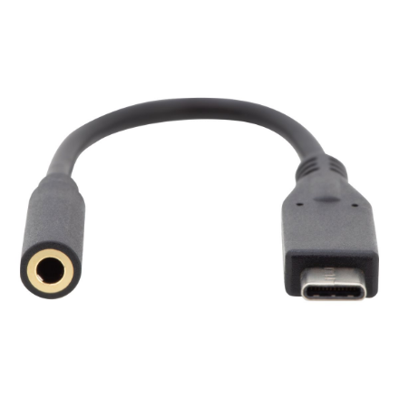 Digitus | USB Type-C Audio adapter cable, Type-C - 3.5mm M/F, 0.2m, Audio input/output, Version 3.1 | AK-300321-002-S |
