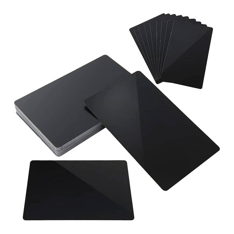 LaserPecker Aluminum business card set (100 pcs) - Product Image 1