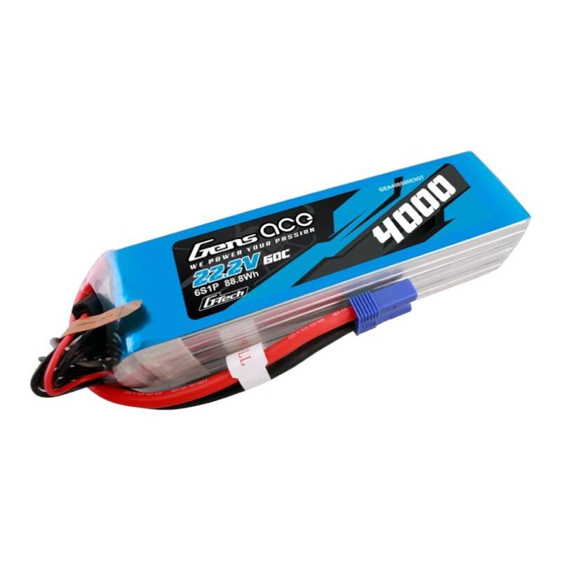Gens ace G-Tech 4000 mAh 22,2 V 60 C 6S1P Lipo-Akkupack mit EC5-Stecker