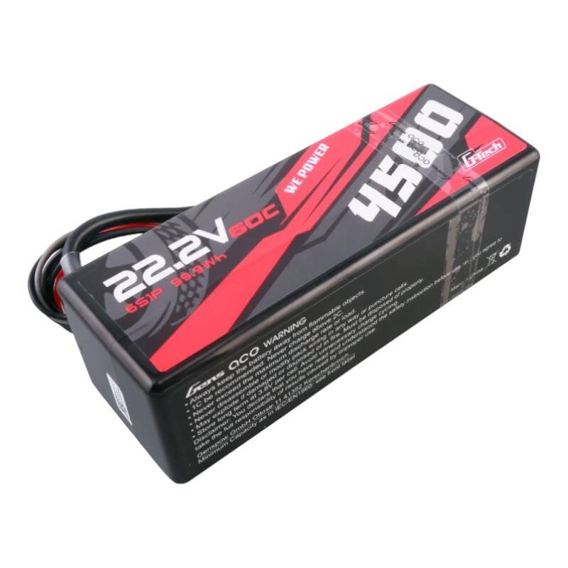 Gens ace G-Tech 4500mAh 6S1P 22,2V 60C HardCase RC-Auto Lipo-Akku 14#