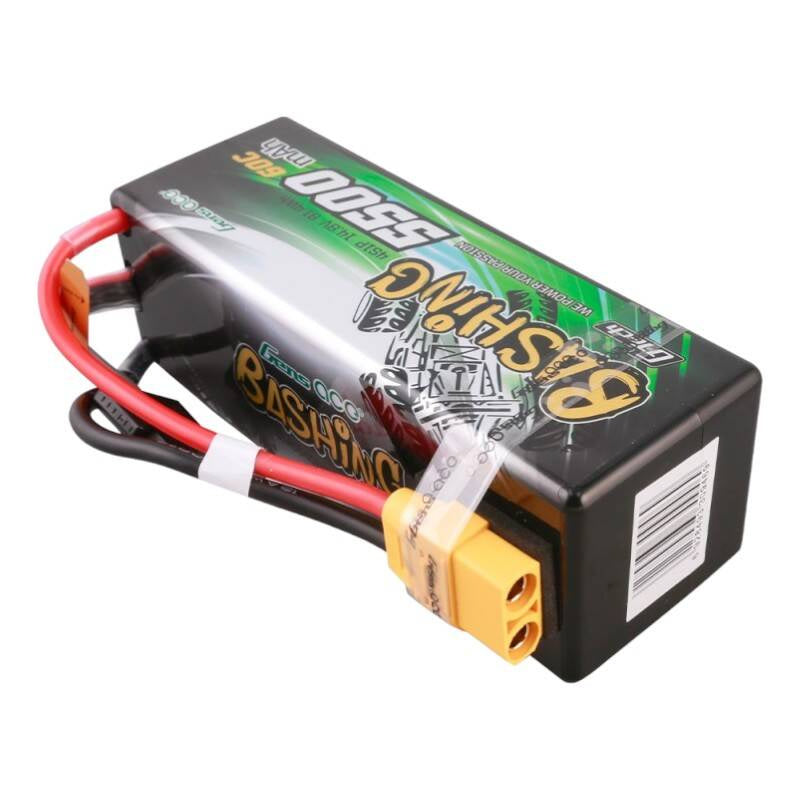 Gens ace G-Tech 5500mAh 4S1P 14.8V 60C HardCase RC car Lipo Battery - Product Image 3