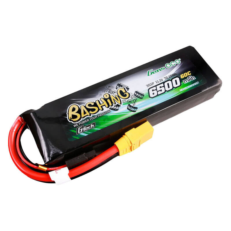 Gens ace G-Tech 6500mAh 11,1V 60C 3S1P Lipo Akkupack mit XT90-Bashing Serie